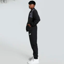 WOVEN COLORBLOCK SUIT cl