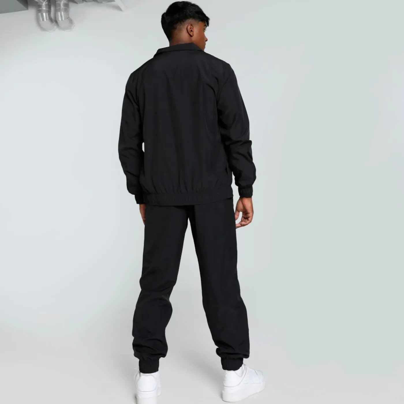 WOVEN COLORBLOCK SUIT cl