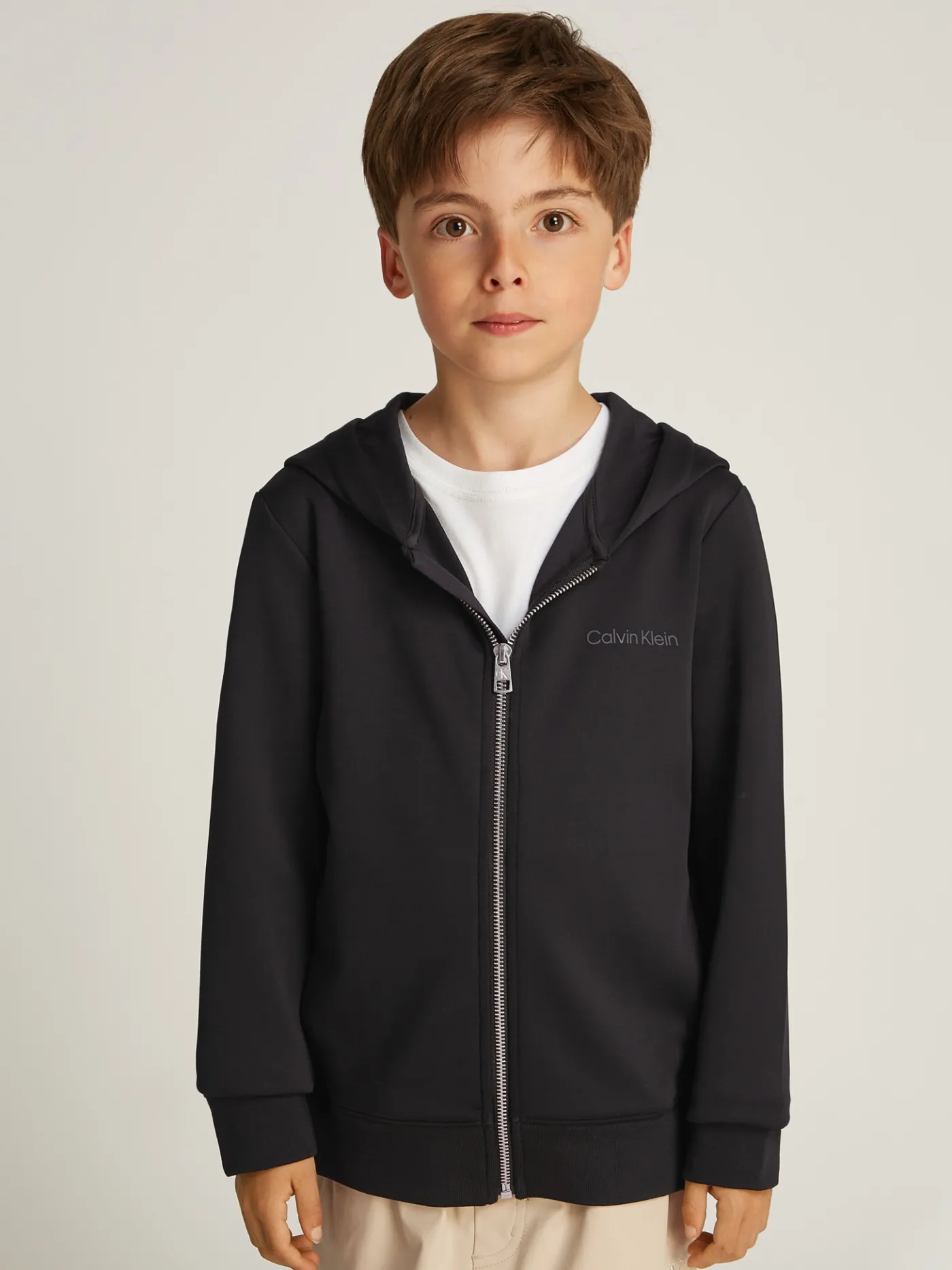 Zip-Hoodie mit Kapuze