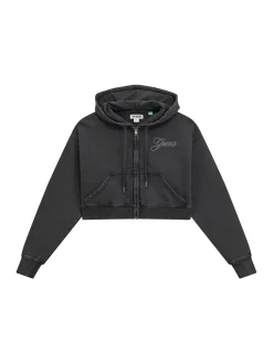 Zip Up Hoodie Cropped